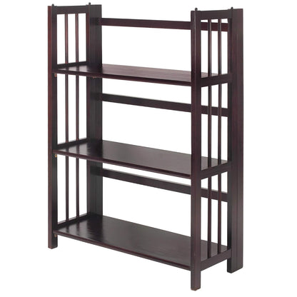 Casual Home - Estantería Plegable con 3 estantes apilable