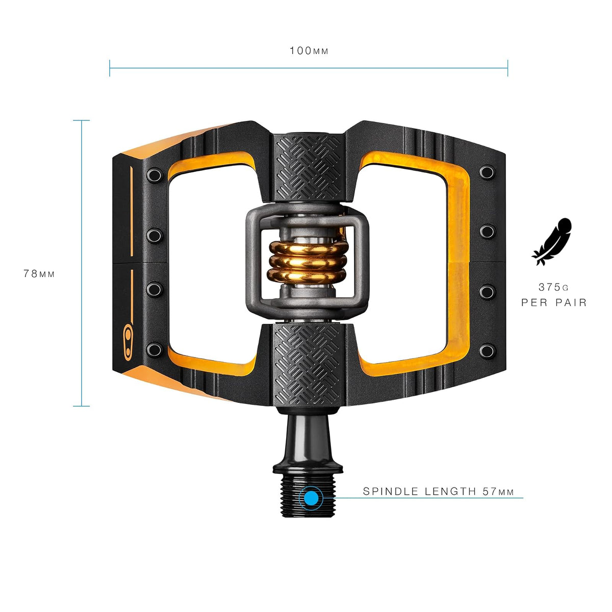 Crankbrothers Mazo MTB Pedal de Bicicleta