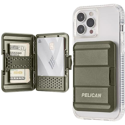 Case-Mate Pelican - portafolios magnética para iPhone 14 Pro MAX, 14 Pro, 13 Pro, 12 Pro MAX, 14 Pro, 13 Pro MAX, 13 Pro, 12 Pro MAX, Color Verde