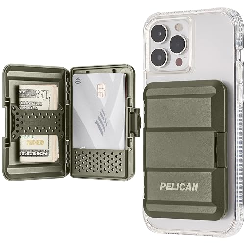 Case-Mate Pelican - portafolios magnética para iPhone 14 Pro MAX, 14 Pro, 13 Pro, 12 Pro MAX, 14 Pro, 13 Pro MAX, 13 Pro, 12 Pro MAX, Color Verde
