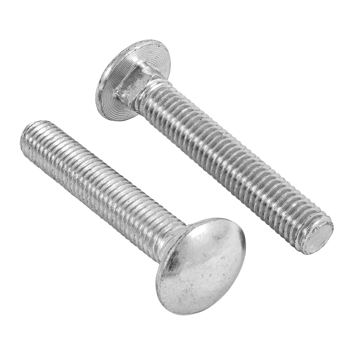 Fiero Tornillo de Carruaje Acabado Galvanizado Bolsa con 60 Piezas - 1 - 2"X 3"