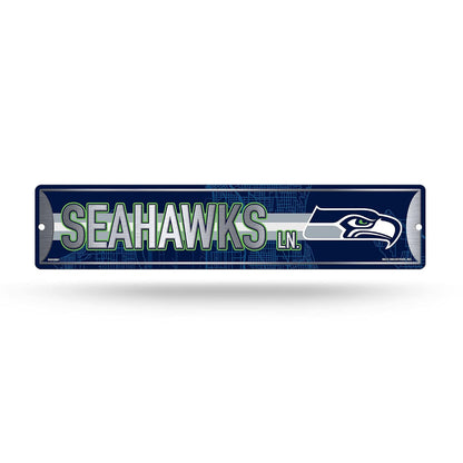 Rico Industries Placa Metálica Decorativa NFL - Halcones Marinos de Seattle