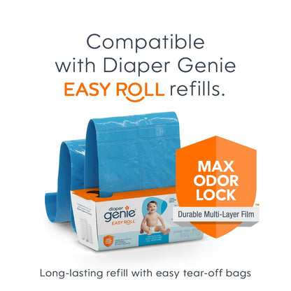 Set de regalo Diaper Genie Signature | Incluye 2 recambios Easy Roll para un total de 48 bolsas