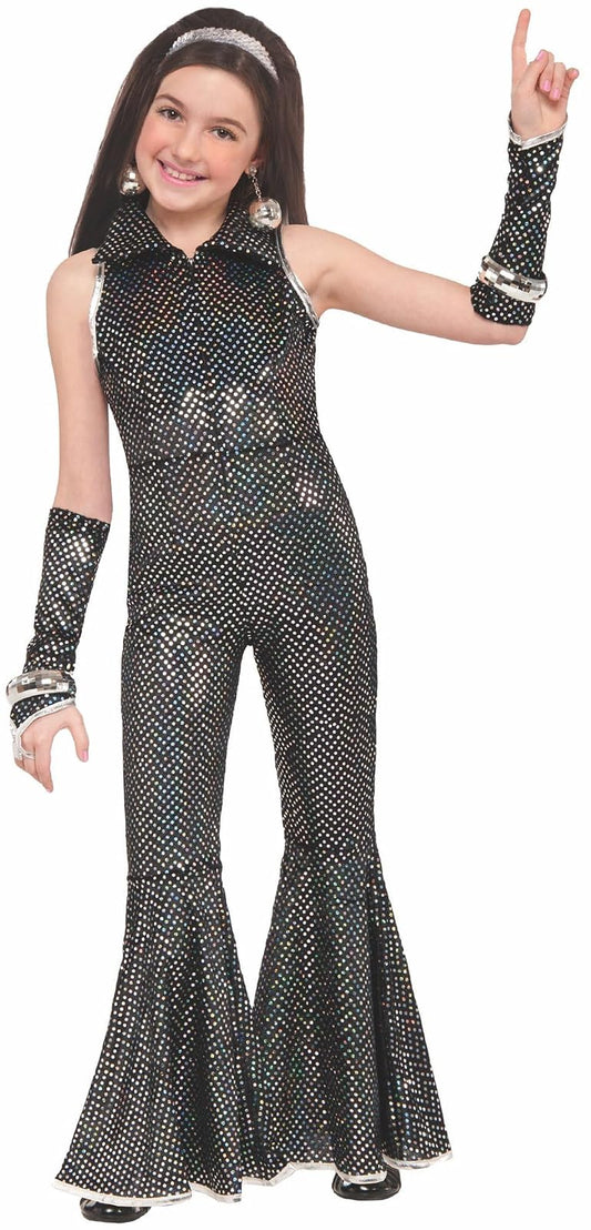 Rubies - overol de discoteca para niños, talla M