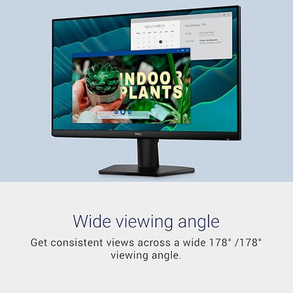 DELL 24 Display SE2426H 23.8" FHD (1920 x 1080) 144Hz 1ms, tecnología IPS (conmutación en Plano), AMD FreeSync, TÜV 3-Star 2X HDMI, inclinación