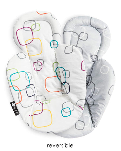 4moms rockaRoo and mamaRoo - Inserto para bebés, bebés y niños pequeños, Lavable a máquina, Suave, Tela de Felpa, diseño Reversible, recién Nacido, 2 Unidades (Paquete de 1)