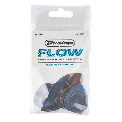 Dunlop PVP 114 Flow Picks Variety Pack - Juego de púas