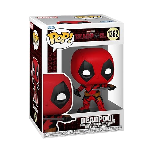 Funko Pop! Marvel: Deadpool - Deadpool | Pop Marvel Deadpool Figura de acción de 3.75 pulgadas - Deadpool #1362
