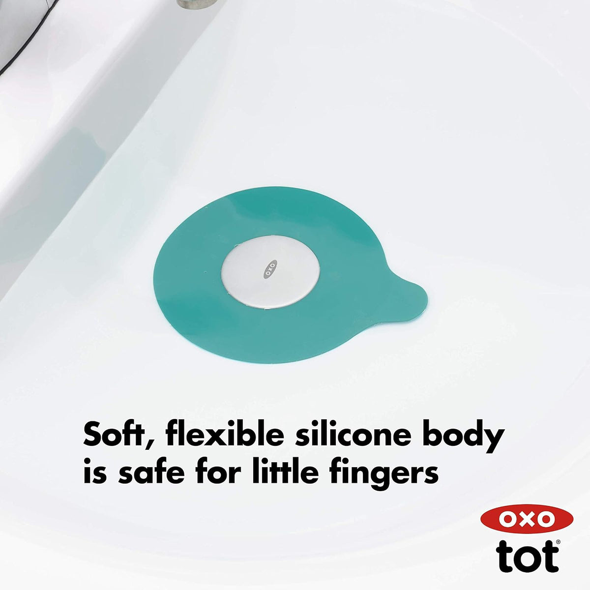 OXO Tot Tub Stopper Teal