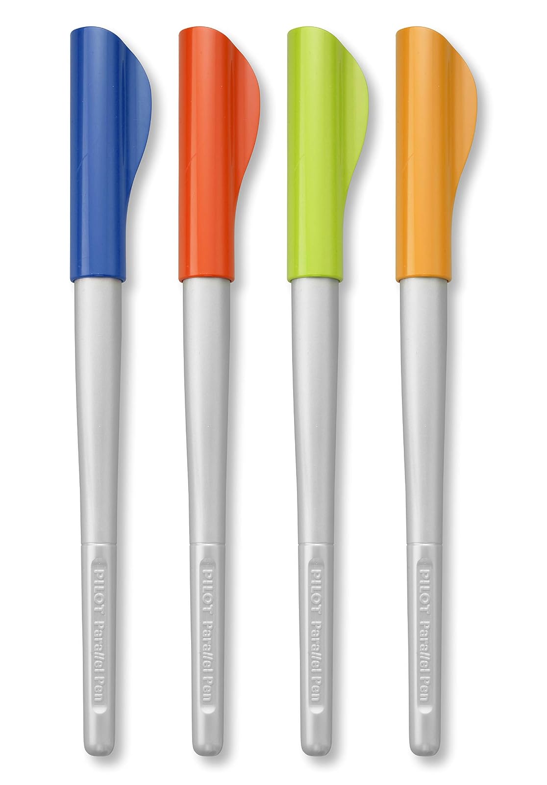 Pilot Set de 4 Parallel Pen de diferentes puntas más caja de 12 cartuchos de tinta de colores de repuesto (90079)