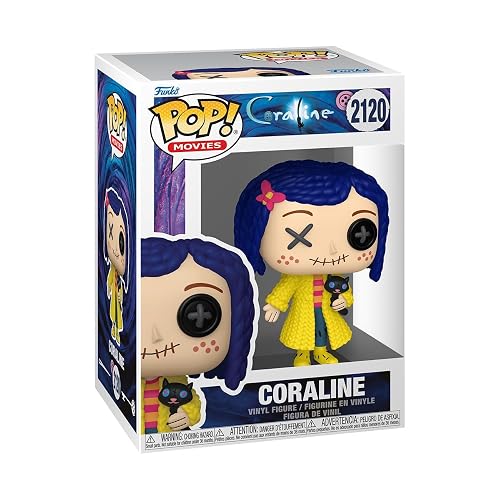 Funko Pop Movies: Coraline - Patchwork | Mercancía Oficial - Figura de Vinilo Coleccionable para Decoración - Regalo de Cumpleaños para Fans