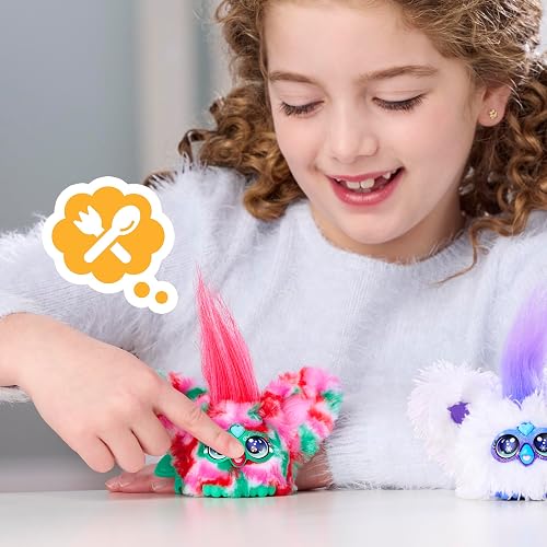 Furby Furblets Miniamigo Interactivo Pack Doble Felices Fiestas