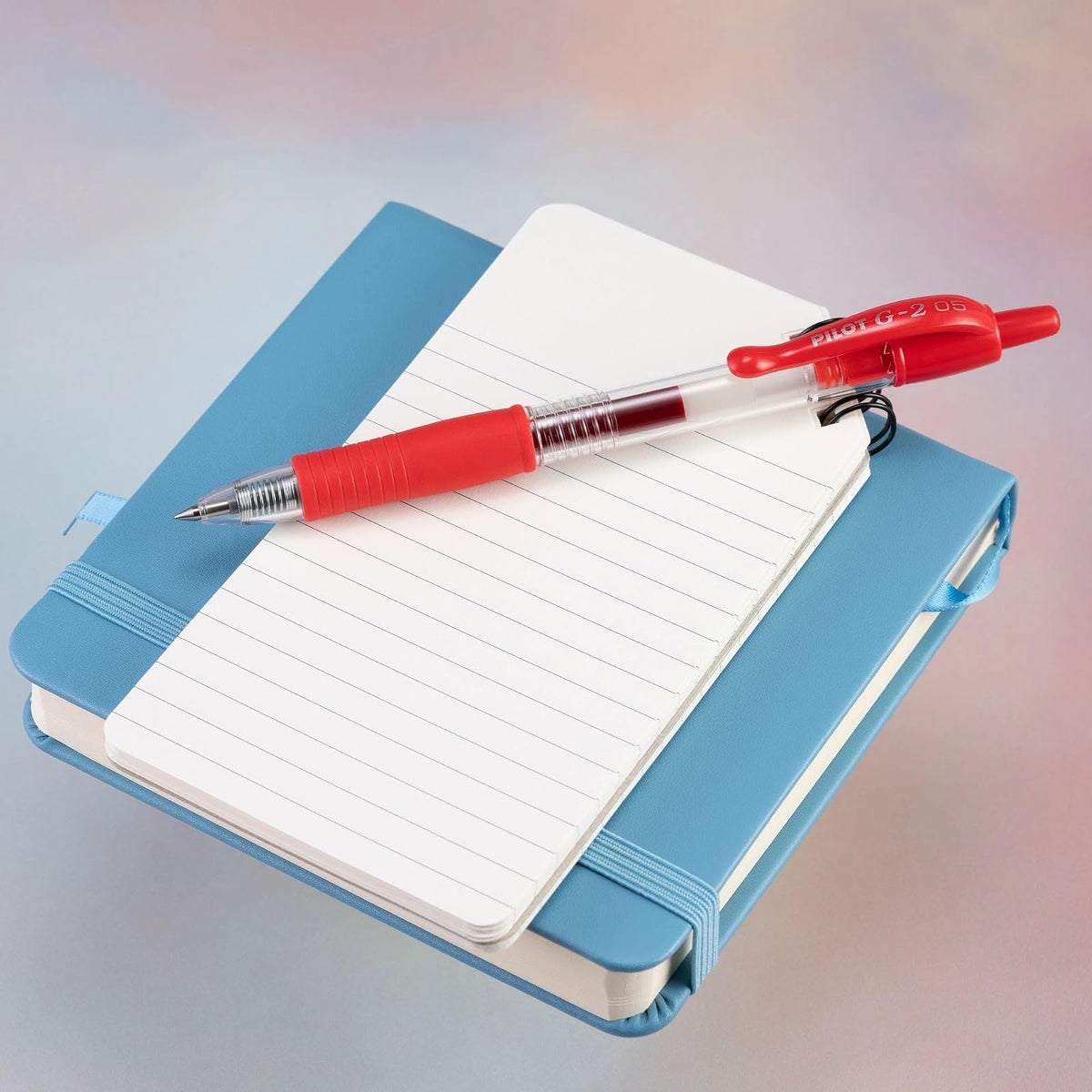 Pilot G2 Retractable Premium Gel Ink Roller Ball Pens, Extra Fine Point, Red Ink, Dozen Box (31004)