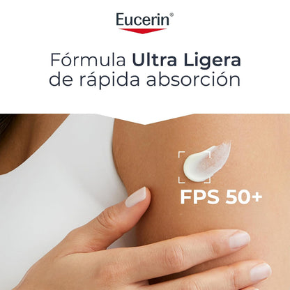 EUCERIN Sun Toque Seco Fps 50+ 200Ml Solar Corporal