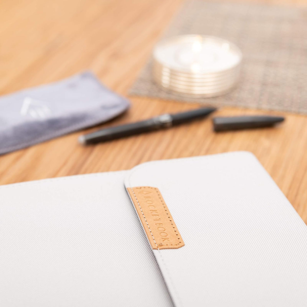 Rocketbook - Funda Tipo Folio Capsule Ii Executive, Color Gris