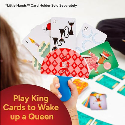 Gamewright Juego de Cartas Sleeping Queens, 79 Cartas