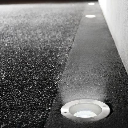 Tecnolite - Lámpara de Piso Exterior para Jardín o Patio Constanza, Emportable con Base E27, Estructura Resistente a la Interperie y la Corrosión, No Incluye Foco Color Satinado