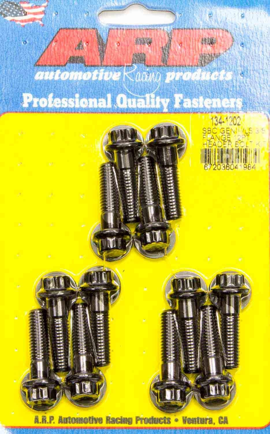 ARP Kit de Pernos de Culata Chromoly Chevrolet Gen III/LS Series 134-1202 | 3/8 in, acero al cromo molibdeno, arandelas premium