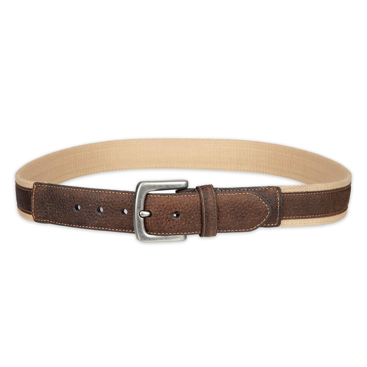 Columbia Cinturón de tela casual elástico cómodo para hombre