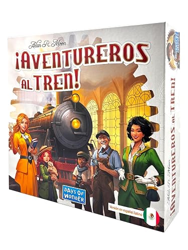 ¡Aventureros al Tren! Juego de Estrategia de Trenes para Adultos y Familias De 2 a 5 Jugadores en Español