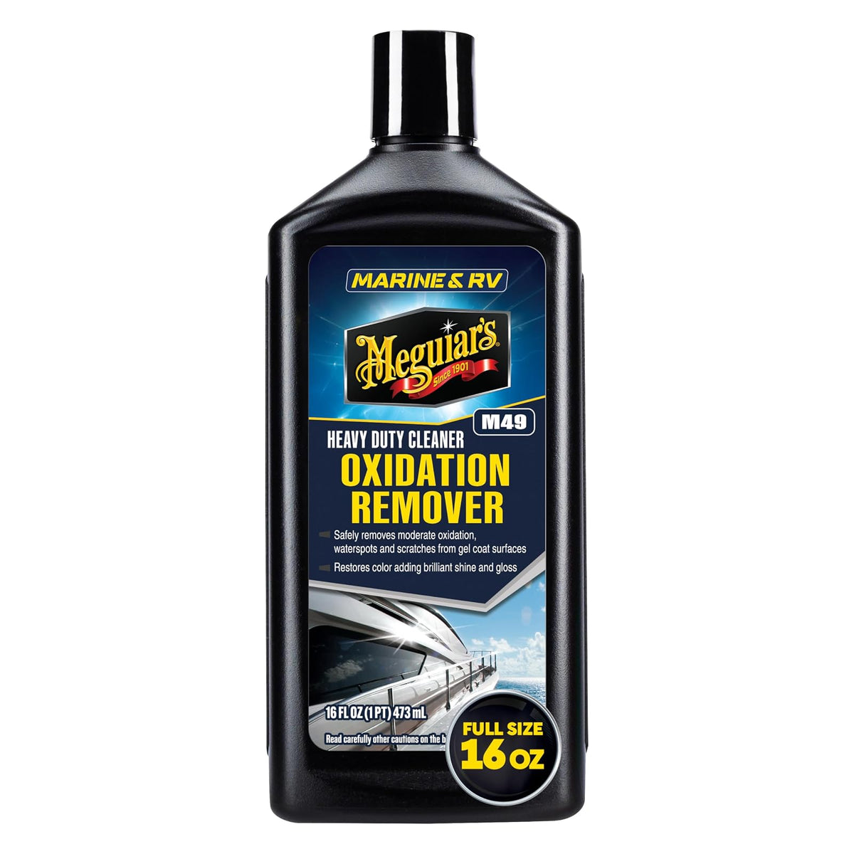 Meguiar's Removedor de Oxidación Heavy Duty M4916 para Barcos y RV, 473 ml