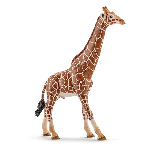 Schleich Figura Jirafa Macho, Color Café/Blanco