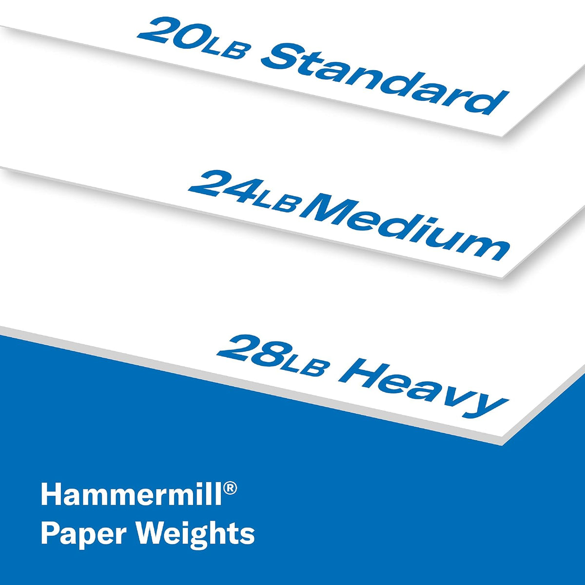 Hammermill - Papel para impresora (30% papel reciclado, 8.5 x 11 – 5 resmas (2.500 hojas) – 92 , fabricado en los Estados Unidos