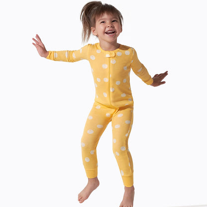 Onesies 3-Pack Snug Fit One-Piece Cotton Pajamas Dormidores para bebés y niños pequeños bebés niñas