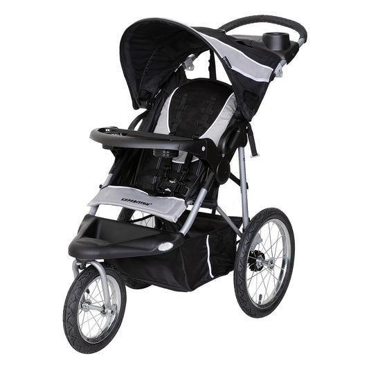 Baby Trend Expedition Jogger Carriola con Llantas para Todo Terreno, Rueda Frontal Giratoria con Seguro, 22.7 kg, Phantom