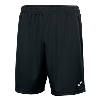 Joma Short Deportivo Hombre 8XS - 3XL - Tejido Técnico con Cintura Elástica y Cordón - Nobel - M - Negro