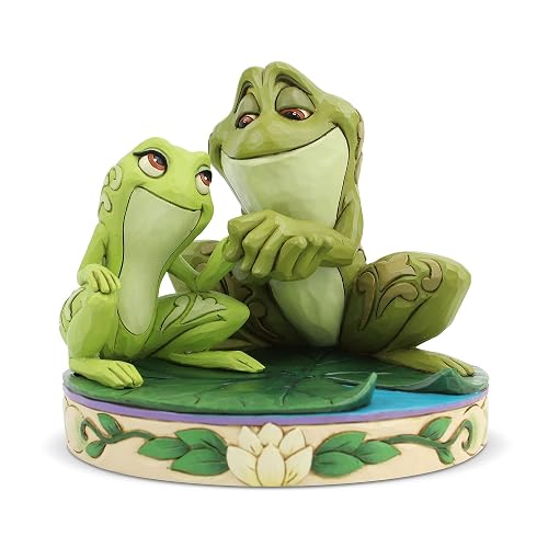 Enesco Disney Traditions by Jim Shore The Princess and The Frog Tiana and Naveen, Figura de 4.5 Pulgadas, Multicolor