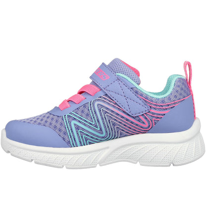Skechers Girls Microspec Plus Swirl Sweet Sneaker