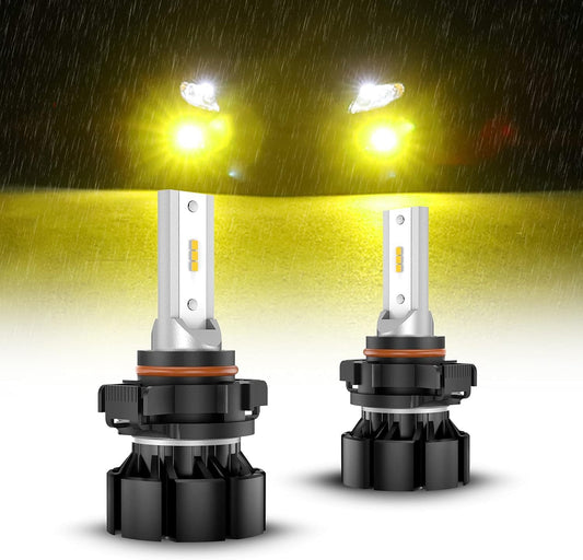SEALIGHT 5202 5201 Bombillas LED Antiniebla 4000 lm 3000 K Amarillo 11 W