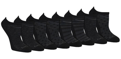 Saucony Performance Super Lite Calcetines para Correr Mujer - M - Black Fashion (8 Pares)