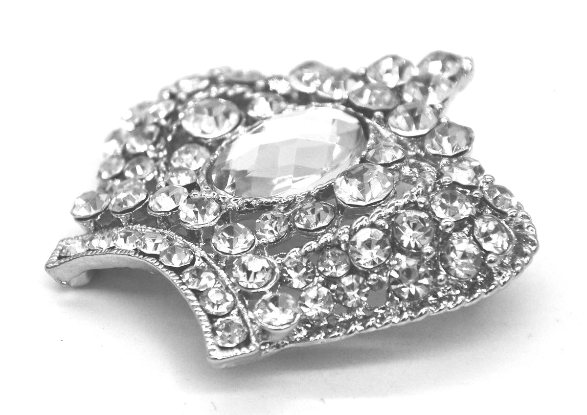 Belagio Enterprises BW-171-182 Broche de diamantes de imitación de 2 1/2 pulgadas