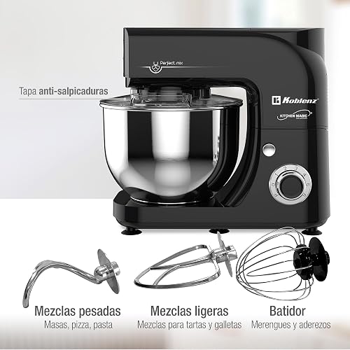 Koblenz Batidora de Pedestal Planetaria BPKM-800 IN 800W 4.8L