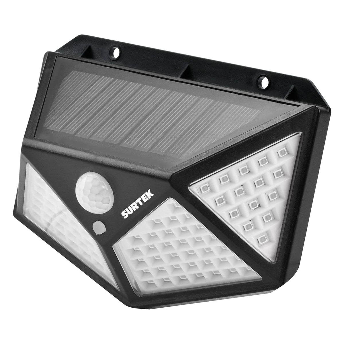 Surtek LS4B Luminario de LED solar con sensor de 400 lm