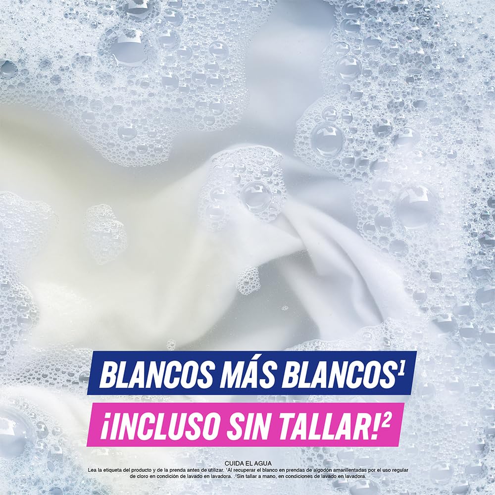 Vanish Quitamanchas Desinfectante para Ropa Blanca en Polvo de 1.8 kg