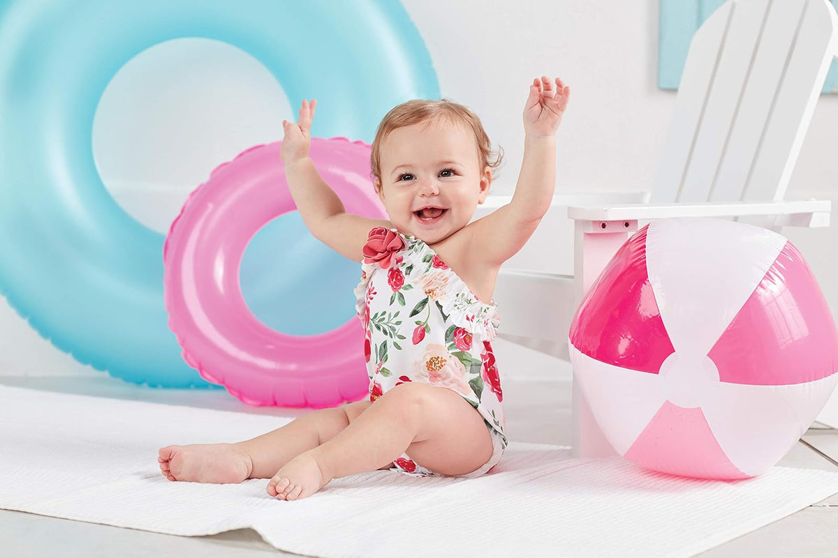 Mud Pie Traje de baño Floral Traje de baño Floral para Mujer