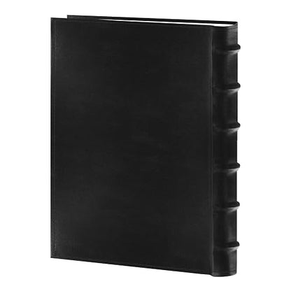 Álbumes de fotos de Pioneer Álbum de fotos europeo de cuero de 300 bolsillos para impresiones de 4 por 6 pulgadas, negro