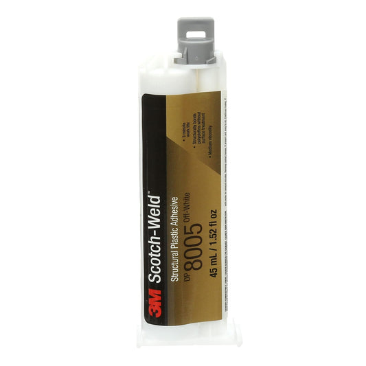 3M Scotch-Weld DP8005 calcomanía de plástico estructural blanco roto 45 ml Duo-Pak
