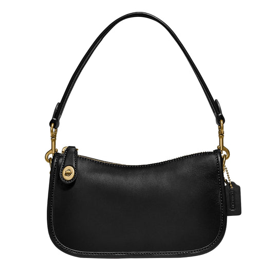 Coach Crystal Signature - Bolsa para mujer, Negro, One Size