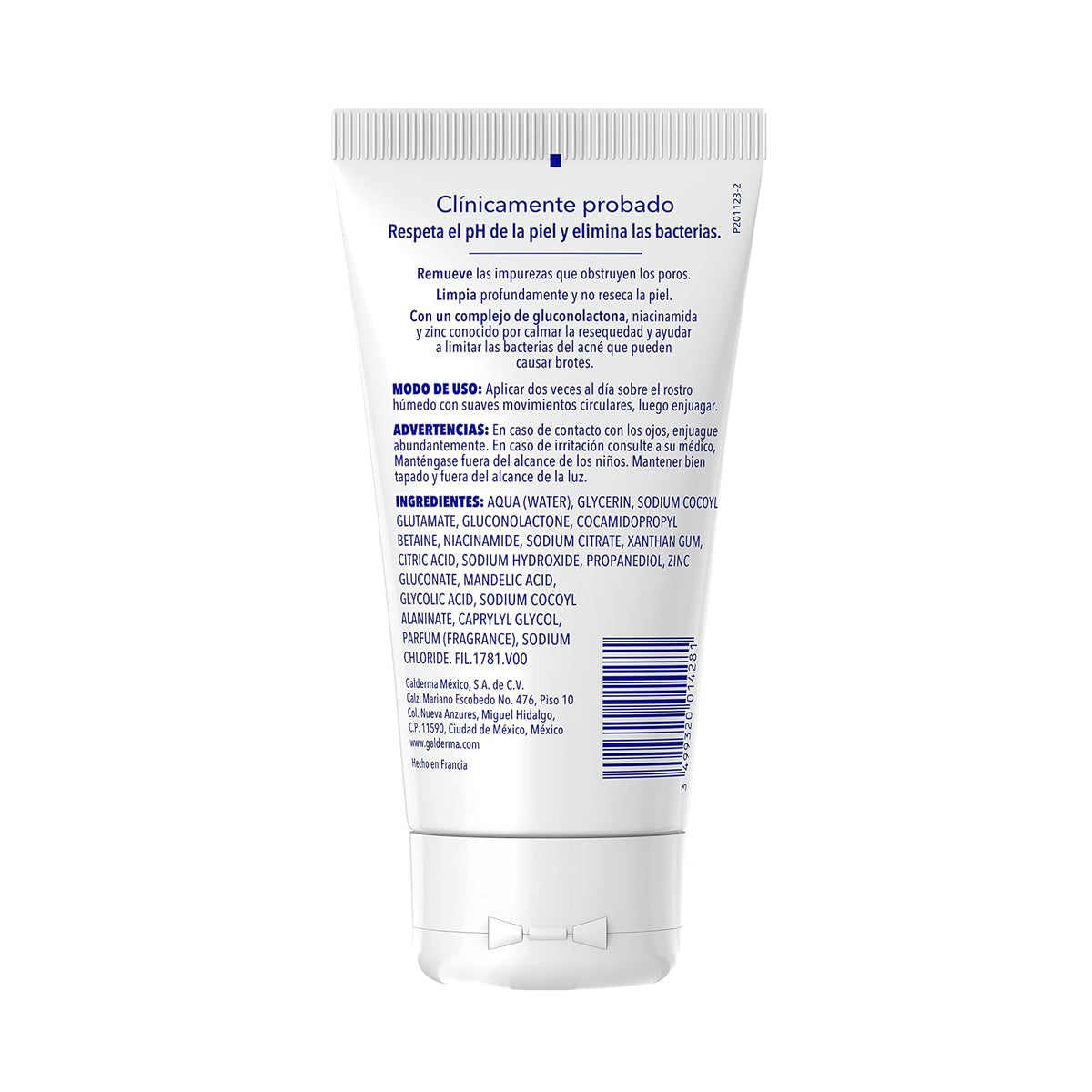 Benzacare pH Control Limpiador Facial Antibacterial 150 ml – Control de Acné, Ideal para Piel con Barros y Espinillas