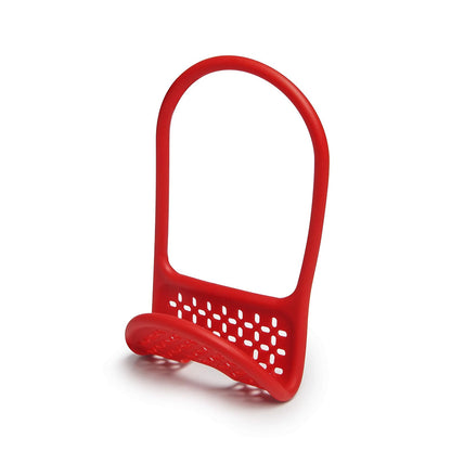UMBRA SLING SOPORTE FLEXIBLE PARA ACCESORIOS PARA FREGADERO COLOR ROJO