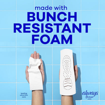 Always Infinity Size 2 Super Sanitary Pads Non-wings Unscented, 96 Count