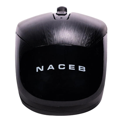 Naceb Technology - Mouse Inalámbrico 2.4 GHz Negro NA-0137N - Diseño Clásico Cómodo y Preciso, para Uso en casa o Trabajo - 2 Pilas AA Incluidas
