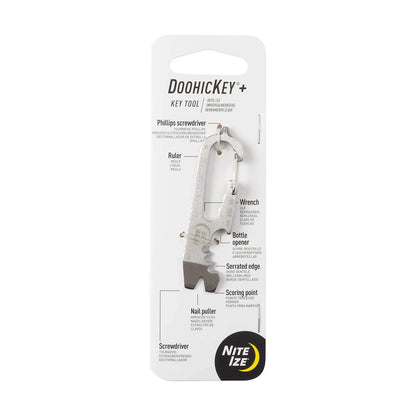 Nite Ize KMTSE-11-R3 DoohicKey Llavero multiherramienta, acero inoxidable