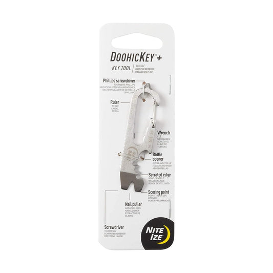 Nite Ize KMTSE-11-R3 DoohicKey Llavero multiherramienta, acero inoxidable