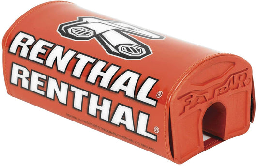 Renthal P328 Edición Limitada Fatbar Pads Accesorios de Motocicleta Off-Road - Naranja/Talla Única