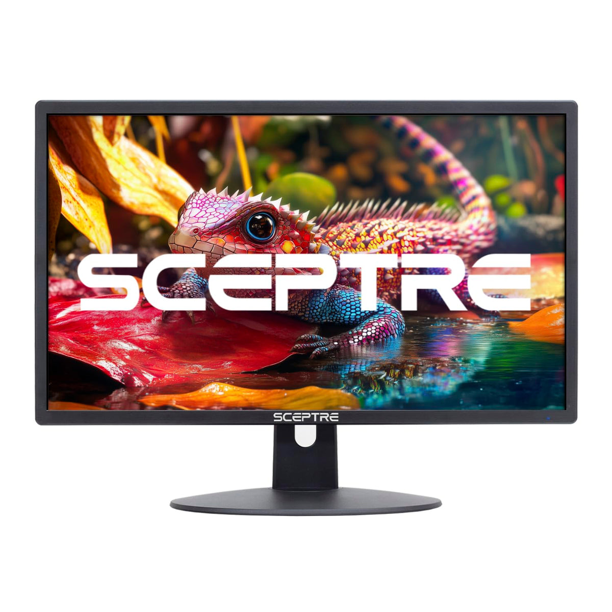 Sceptre New 22 Inch 1080p LED Monitor 1920 x 1080 75Hz HDMI x2 VGA 99% sRGB Build-in Speakers, Blue Light Shift Machine Black (E22 Series)